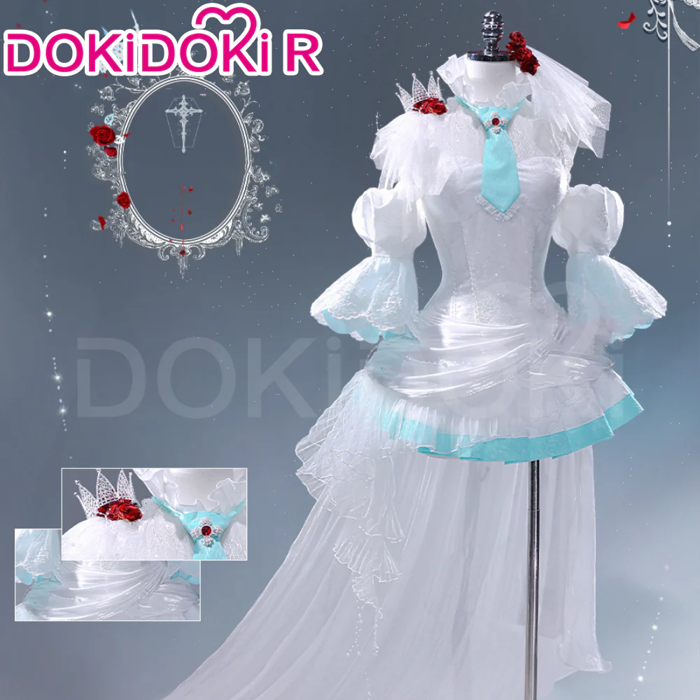 DokiDoki-R Cosplay The Snow White Princess is Miiku Costume Dress Gown - Image 2