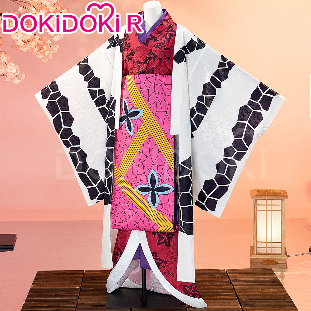 DokiDoki-R Cosplay Daakii Pink White Black Costume Halloween - Image 2