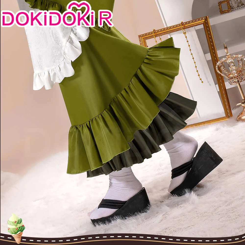 【In Stock】DokiDoki-R Cosplay Matcha Costume Green Dress - Image 3