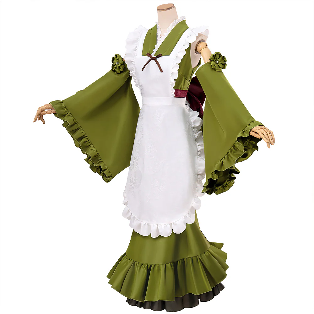 【In Stock】DokiDoki-R Cosplay Matcha Costume Green Dress - Image 5