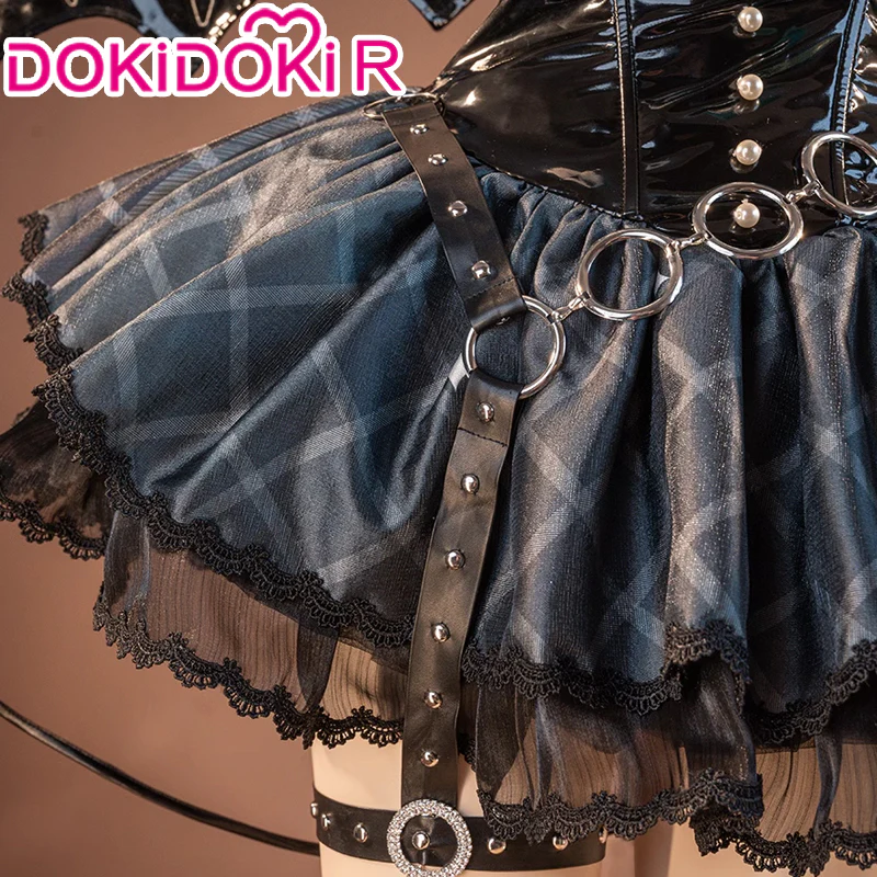 【Partially Ready For Ship】DokiDoki-R Cosplay Rascal the Raccoon Costume Devil Dress Halloween - Image 4