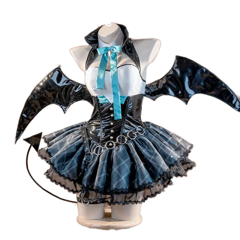 【Partially Ready For Ship】DokiDoki-R Cosplay Rascal the Raccoon Costume Devil Dress Halloween - Image 6
