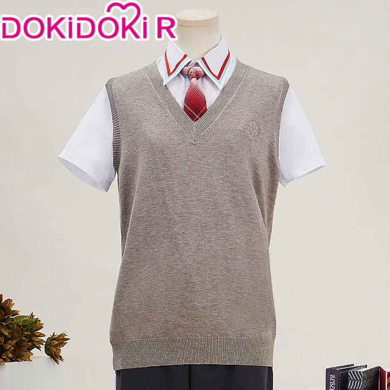 【S Ready For Ship】【Size XS-XL】DokiDoki-R Cosplay Vtuber Kenmochi Touya Costume Woman Sex Reversal - Image 4