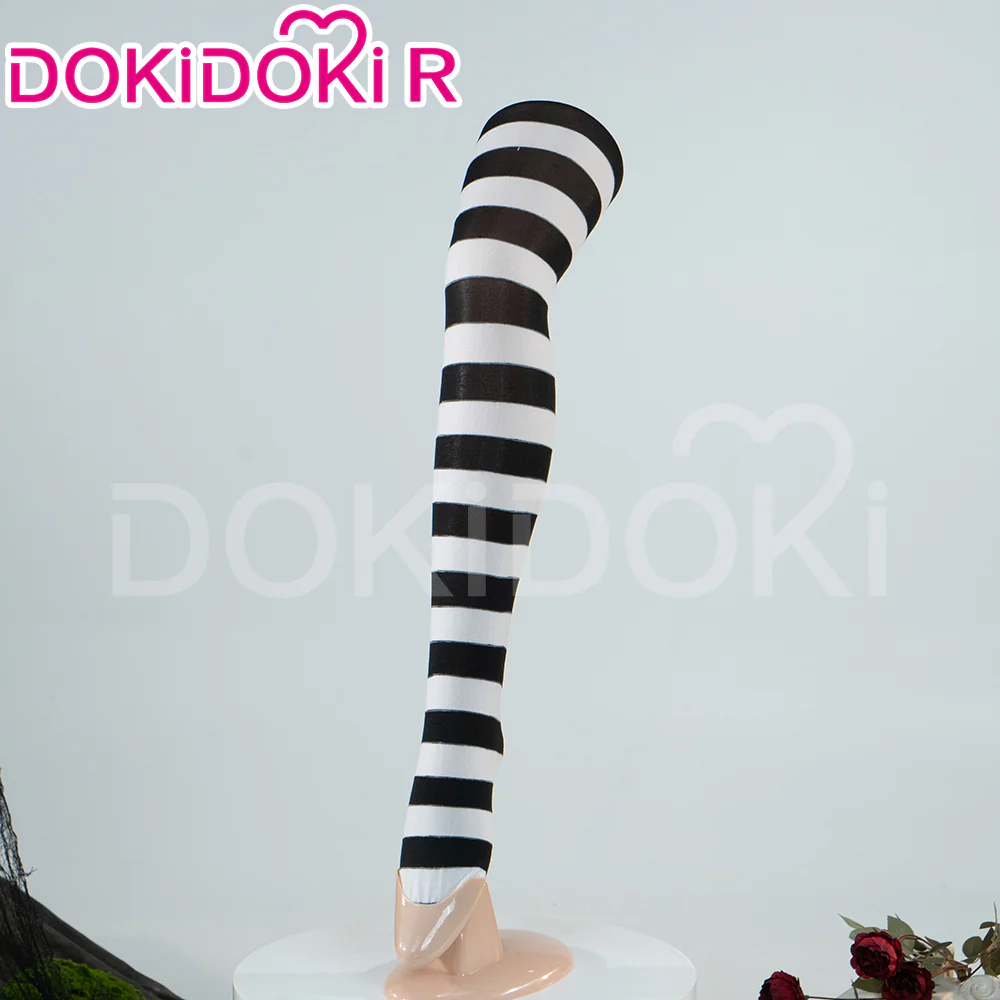 【Size XS-3XL】DokiDoki-R Game Alice: Madness Returns Cosplay Alice Costume Red / Black Dress - Image 5
