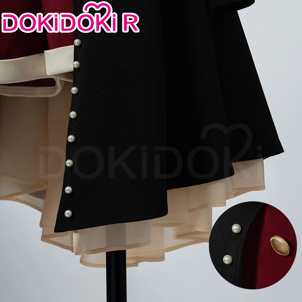 【Size XS-XL】DokiDoki-R Game BanG Dream! Cosplay Wakaba Mutsumi Costume Stage Dress Ave Mujica - Image 4