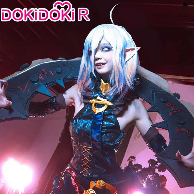 DokiDoki-R Game Cosplay Costume Black - Image 3