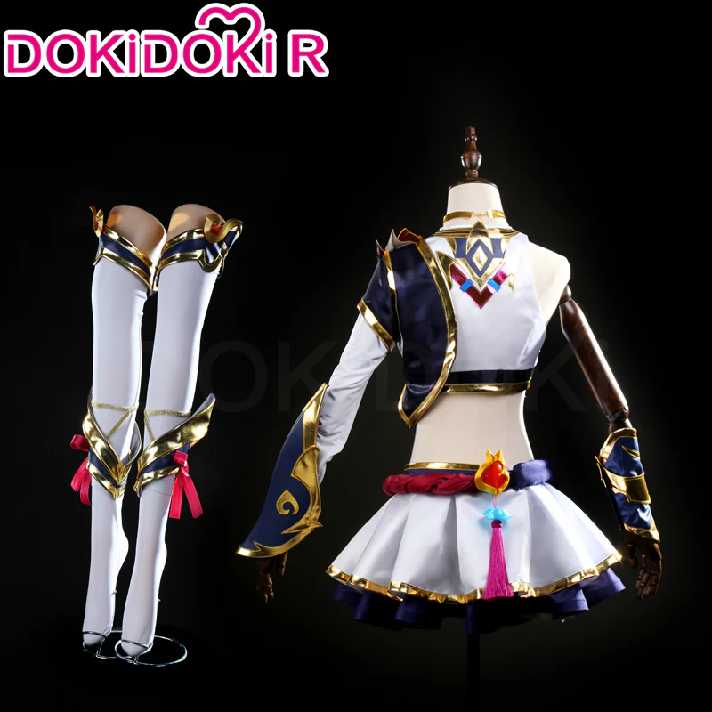 【In Stock】DokiDoki-R Game Cosplay Jinxx Costume T1 Skin - Image 3