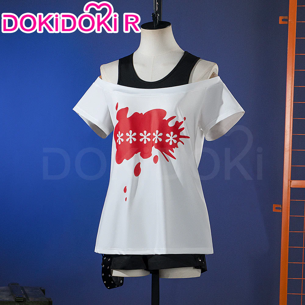 【Partially Ready For Ship】【Size XS-2XL】DokiDoki-R Game Cosplay Street Style Oversize Costume - Image 3