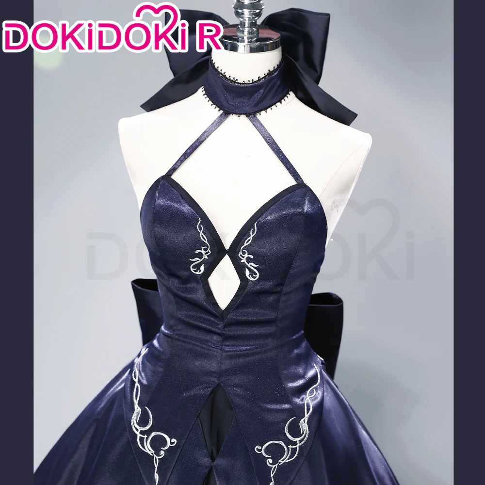 DokiDoki-R Game Fate / Grand Order Cosplay Altria Pendragon Arthur Saber Alter Dress Costume FGO - Image 5