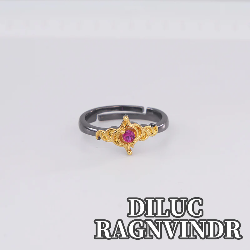 【Partially Ready For Ship】DokiDoki-R Game Genshin Impact Cosplay Venti / Ayaka / Sangonomiya Kokom/Mona / Raiden Shogun/ Keqing / Kaeya / Scaramouche/ Tartaglia / Wanderer / Ganyu /Albedo /Kazuha / Rings accessory - Image 11
