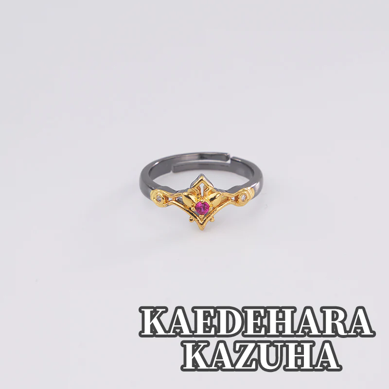 【Partially Ready For Ship】DokiDoki-R Game Genshin Impact Cosplay Venti / Ayaka / Sangonomiya Kokom/Mona / Raiden Shogun/ Keqing / Kaeya / Scaramouche/ Tartaglia / Wanderer / Ganyu /Albedo /Kazuha / Rings accessory - Image 12
