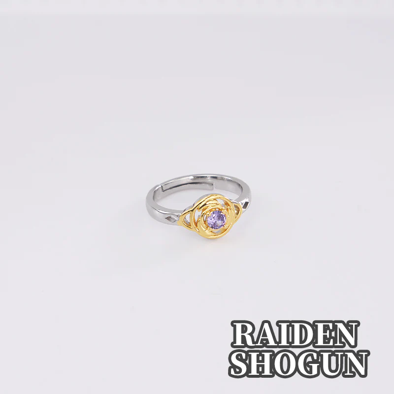 【Partially Ready For Ship】DokiDoki-R Game Genshin Impact Cosplay Venti / Ayaka / Sangonomiya Kokom/Mona / Raiden Shogun/ Keqing / Kaeya / Scaramouche/ Tartaglia / Wanderer / Ganyu /Albedo /Kazuha / Rings accessory - Image 17