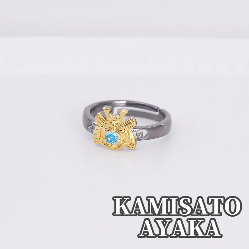 【Partially Ready For Ship】DokiDoki-R Game Genshin Impact Cosplay Venti / Ayaka / Sangonomiya Kokom/Mona / Raiden Shogun/ Keqing / Kaeya / Scaramouche/ Tartaglia / Wanderer / Ganyu /Albedo /Kazuha / Rings accessory - Image 21