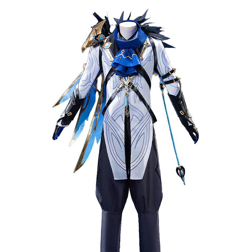 【Size XS-2XL】DokiDoki-R Game Genshin Impact Fatui Harbinger Cosplay  Il Dottore Costume - Image 5