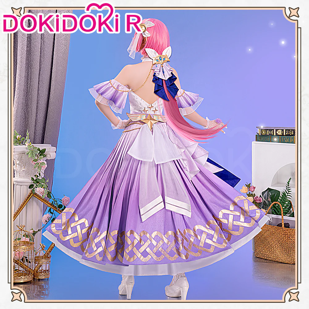 【Partially Ready For Ship】DokiDoki-R Game Honkai Impact 3rd Cosplay Elysia Costume / Wig Sweet Trap Concert Dresses - Image 2