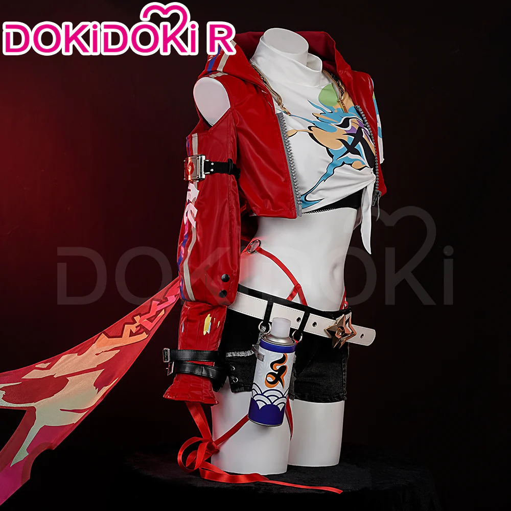 【Partially Ready For Ship】DokiDoki-R Game Honkai: Star Rail Cosplay Rappa Costume - Image 3