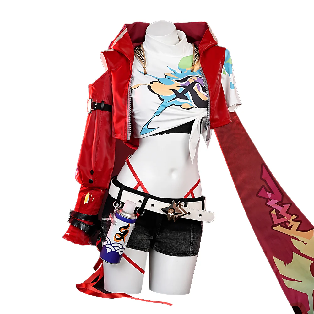 【Partially Ready For Ship】DokiDoki-R Game Honkai: Star Rail Cosplay Rappa Costume - Image 7