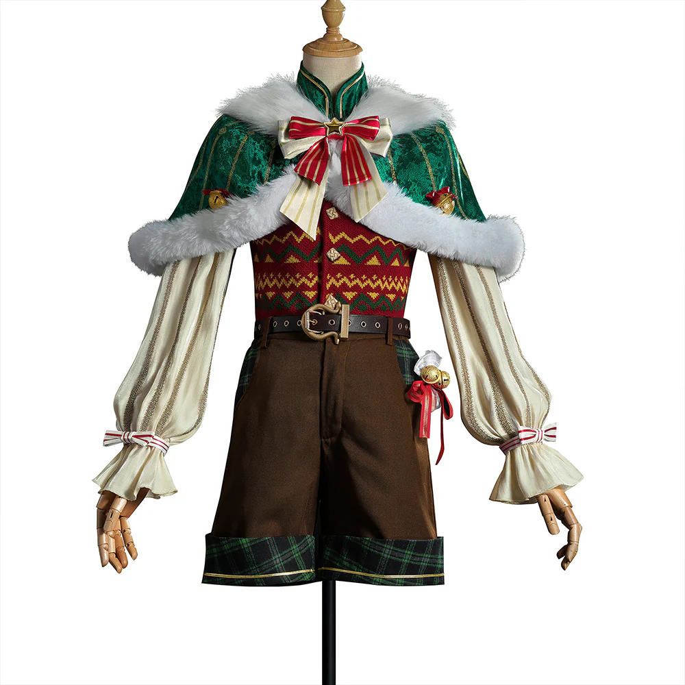 【Size S-2XL】DokiDoki-R Game Cosplay Identiity V Cosplay Painter Christmas Eve Idv Costume / Hat - Image 4
