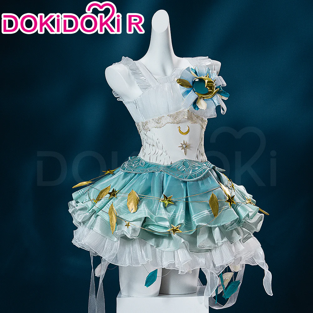 【Glowing】【Size S-2XL】Dokidoki-R Game Identity V Cosplay Margaretha Zelle Female Dancer Costume Drifting Moonlight Idv - Image 2