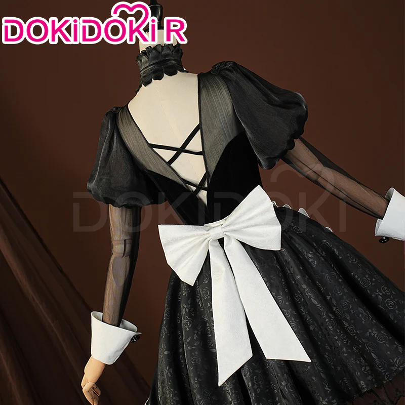 【Size S-2XL】DokiDoki-R Game Identity V Cosplay Priestess Fiona Gilman Costume Crimson Skin idv - Image 4
