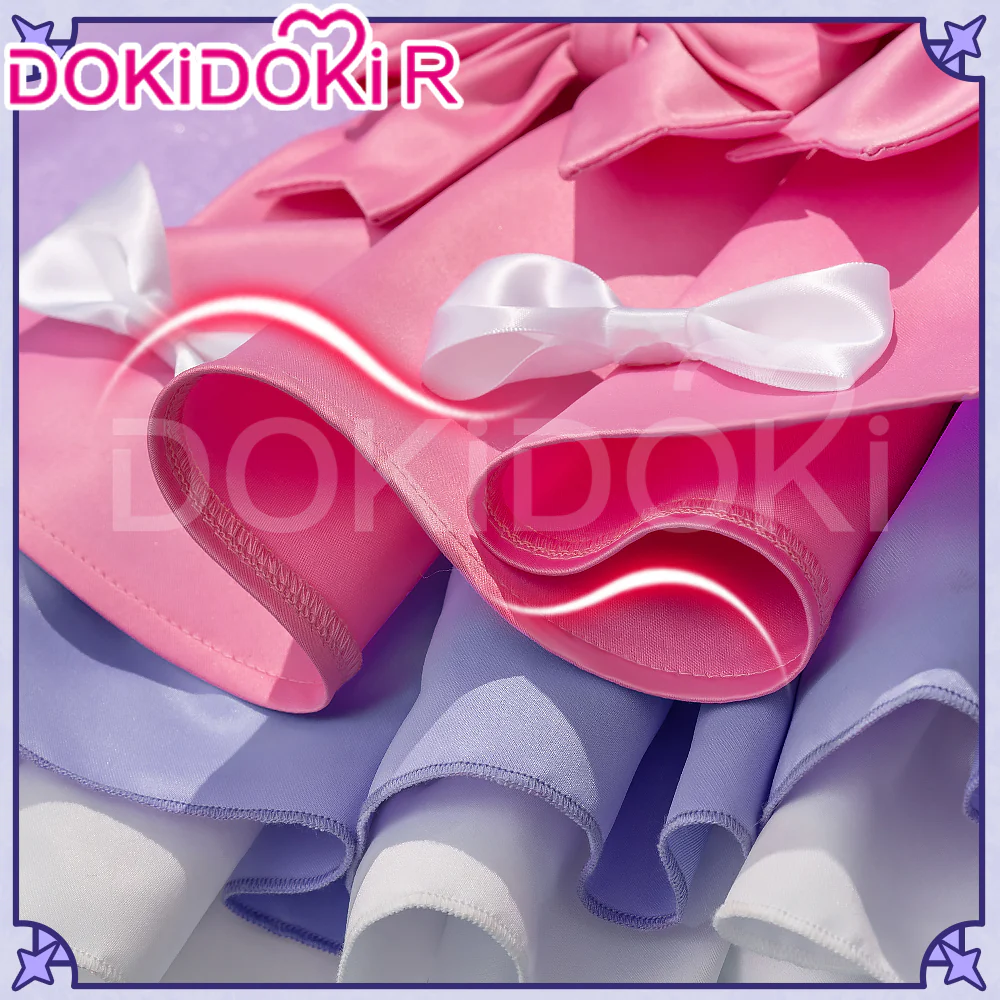 DokiDoki-R Game Identity V × Sanrio Cosplay Cheerleader Lily Barriere Costume - Image 5