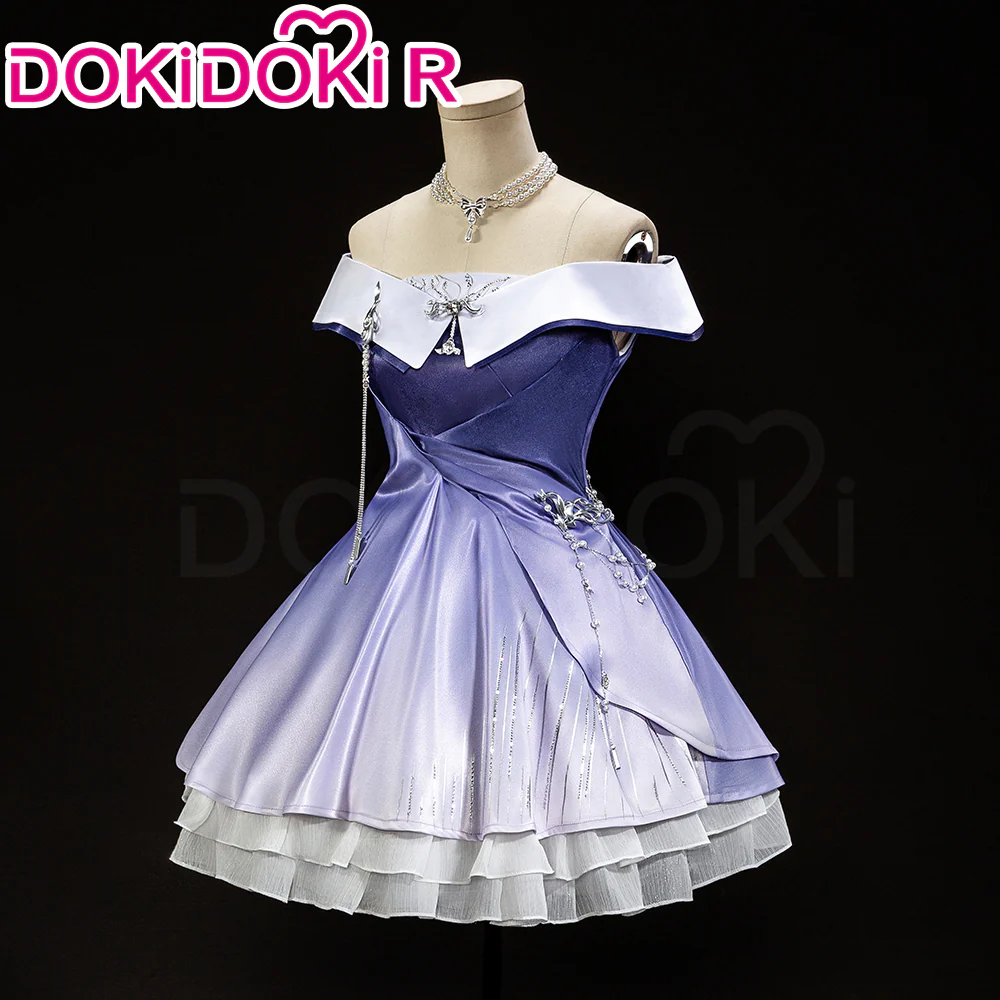 【Size XS-XL】DokiDoki-R Game Love and Deepspace Cosplay Protagonist MC Costume Galactic Swirl - Image 2