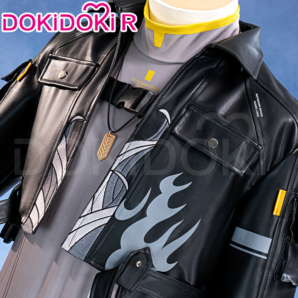 【Size S-2XL】DokiDoki-R Game Wuthering Waves Cosplay Rover Male Costume - Image 5