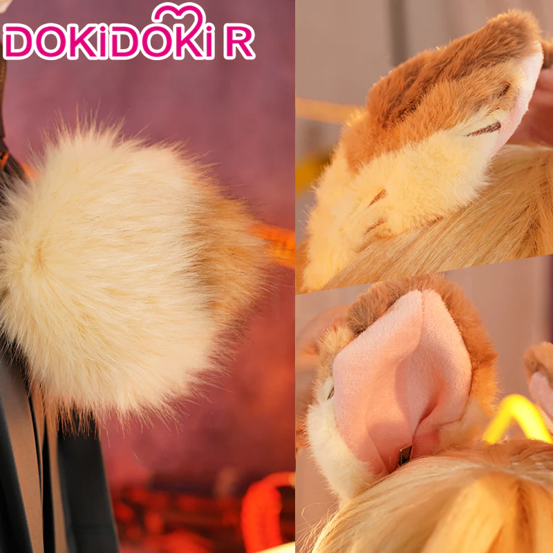 【In Stock】DokiDoki-R Game Zenless Zone Zero Cosplay Alice Thymefield Swimsuit Costume / Headwear / Ear and Tail ZZZ - Image 5