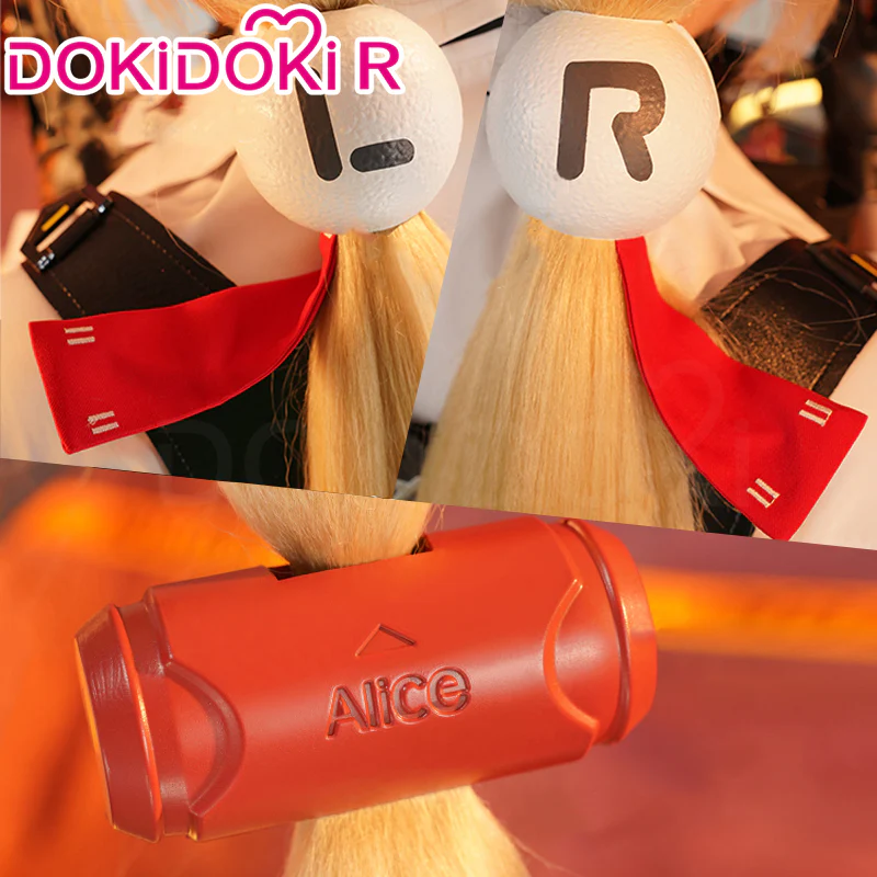 【In Stock】DokiDoki-R Game Zenless Zone Zero Cosplay Alice Thymefield Swimsuit Costume / Headwear / Ear and Tail ZZZ - Image 6