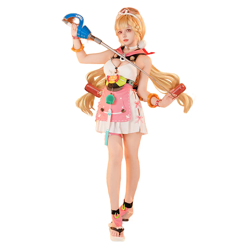 【In Stock】DokiDoki-R Game Zenless Zone Zero Cosplay Alice Thymefield Swimsuit Costume / Headwear / Ear and Tail ZZZ - Image 8