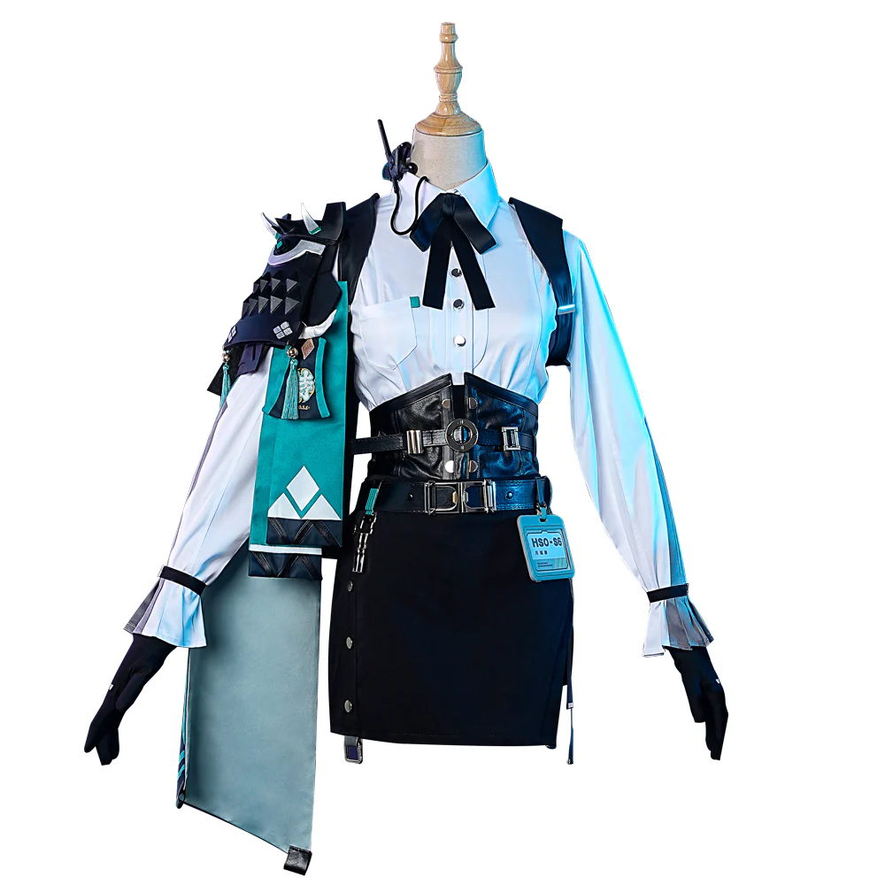 【Partially Ready For Ship】DokiDoki-R Game Zenless Zone Zero Cosplay Tsukishiro Yanagi Costume ZZZ - Image 3