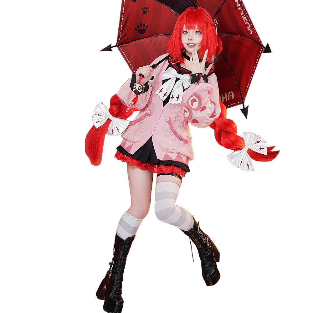 【Partially Ready For Ship】DokiDoki-R Game Zenless Zone Zero Cosplay Ukinami Yuzuha Costume ZZZ - Image 6