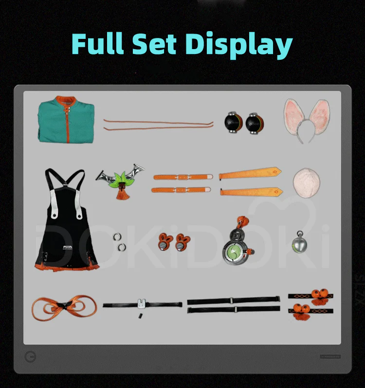 DokiDoki-R Game Zenless Zone Zero Cosplay Zhao Costume ZZZ - Image 7