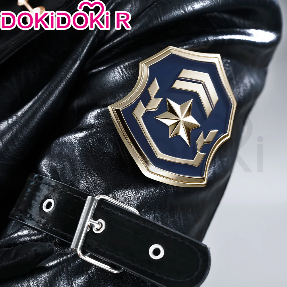 DokiDoki-R Honkai: Star Rail Cosplay Kuchiba Costume Black Jacket - Image 4