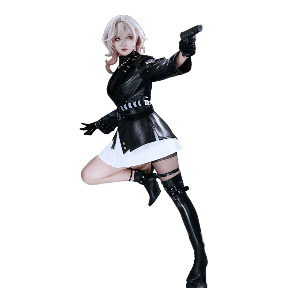 DokiDoki-R Honkai: Star Rail Cosplay Kuchiba Costume Black Jacket - Image 5