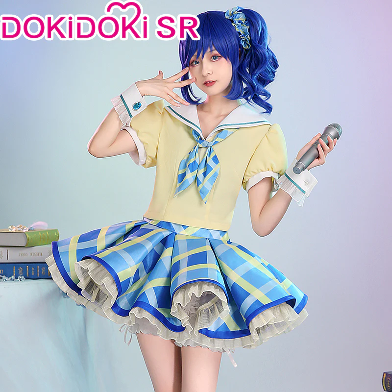 DokiDoki-SR Anime Aikatsu! Idol Activity Cosplay Kiriya Aoi Cosplay Costume Cute - Image 2