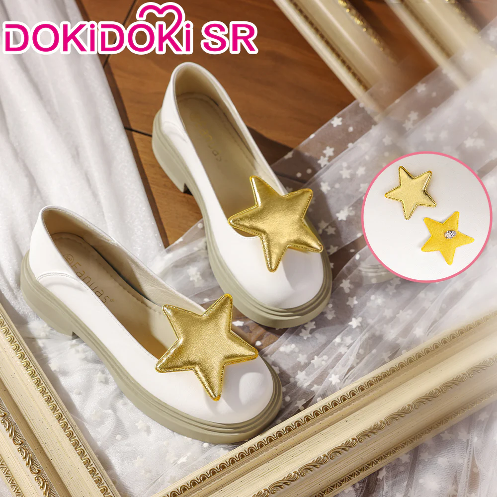 【Partially Ready For Ship】【Size XS-XL】【Last Batch】DokiDoki-SR Anime Card Captor Sakura Cosplay Kinomoto Sakura Costume / Shoes Women Pink  White Cardcaptor Sakura - Image 6