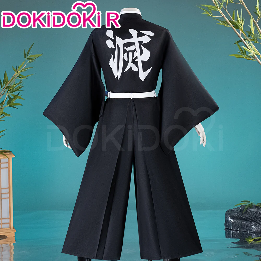 【In Stock】【Size S-2XL】DokiDoki-R Anime Cosplay Black White Men Costume Uniform - Image 3