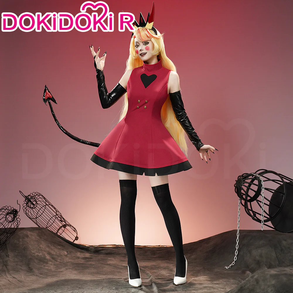 【Ready For Ship】【Size S-3XL】DokiDoki-R Anime Hell Hotel Cosplay Costume Battle Dress / Tails - Image 2