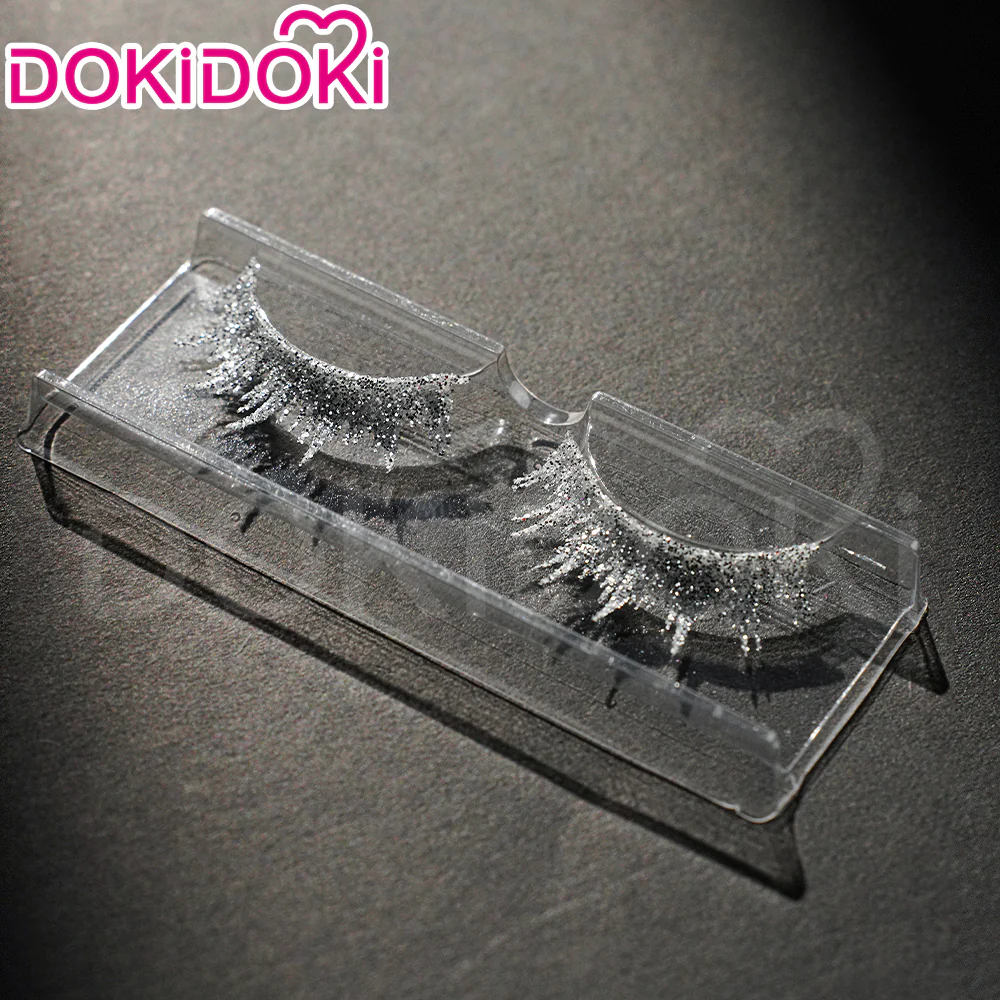 DokiDoki Anime Land of the Lustrous Cosplay Phosphophyllite / Cinnabar / Antarctic / Morganite Eyelashes Prop - Image 9