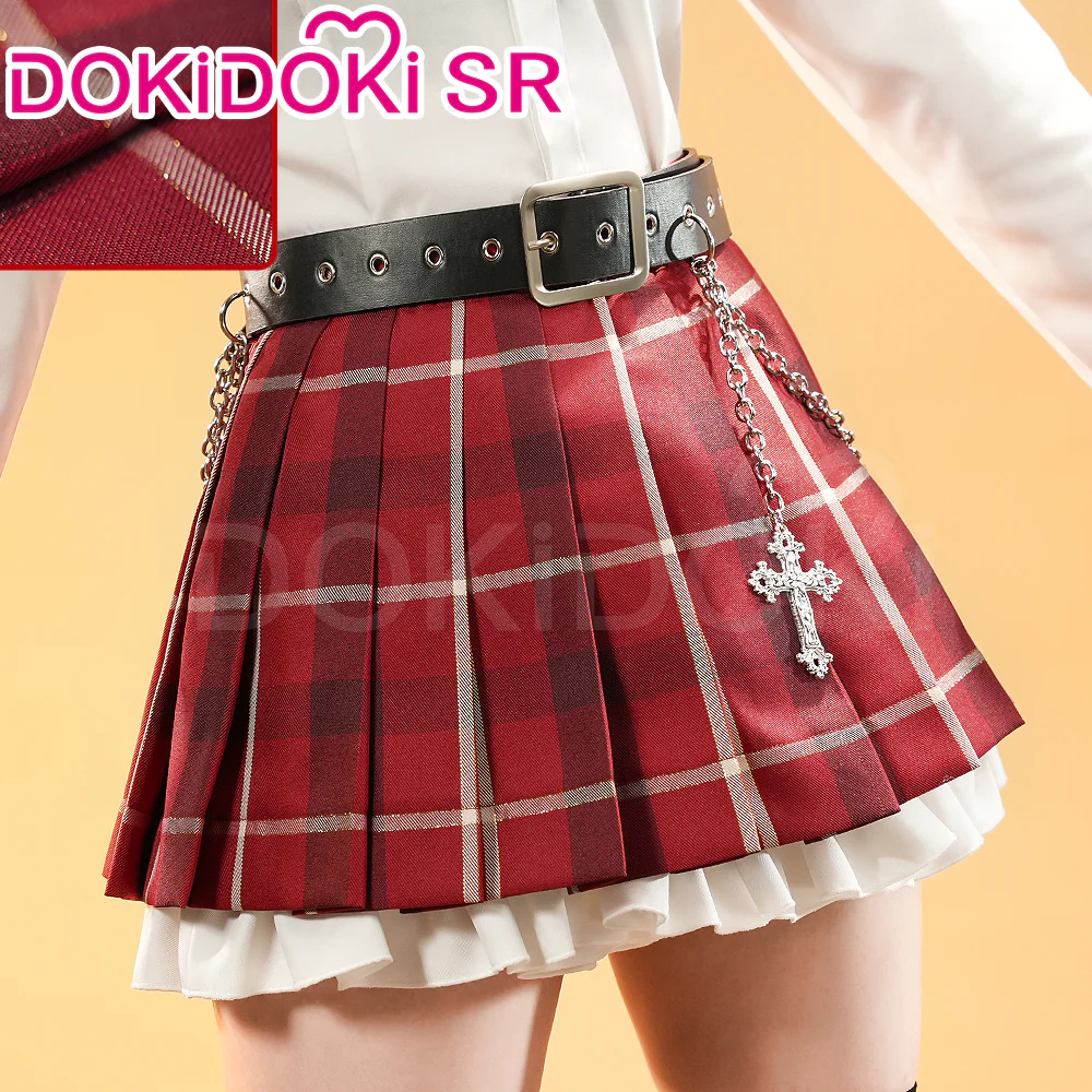 【Partially Ready For Ship】DokiDoki-SR Anime  Love, Chunibyo & Other Delusions Cosplay Takanashi Rikka Costume Uniform - Image 4
