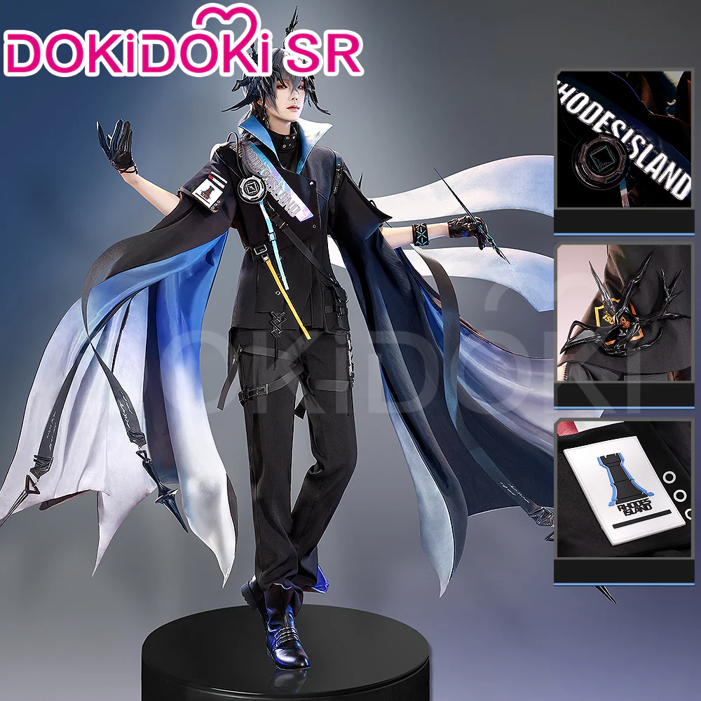 DokiDoki-SR Game Arknights Cosplay Logos Costume 5th Anniversary