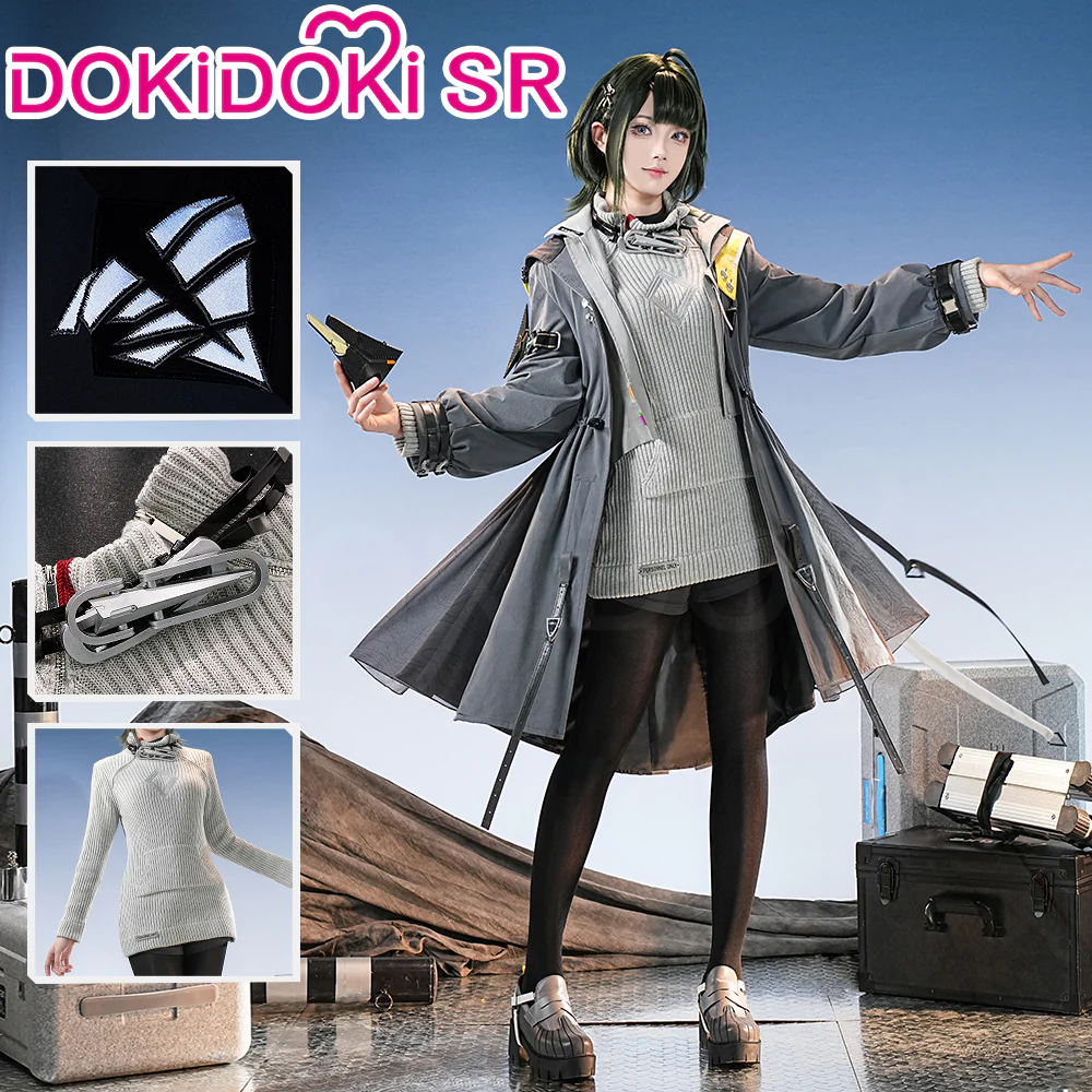 DokiDoki-SR Game Arknights: Endfield Cosplay Endministrator B Costume Female