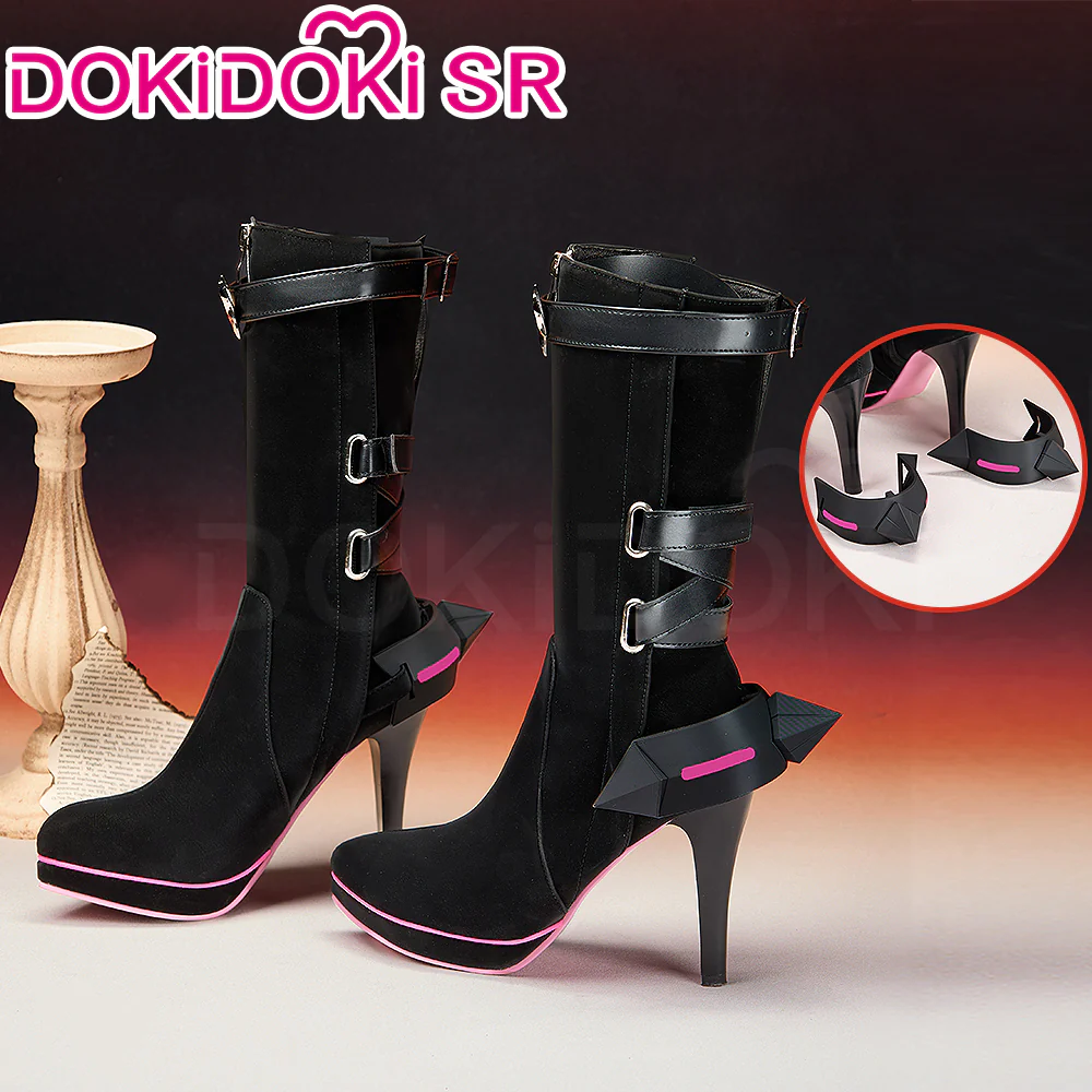 DokiDoki-SR Game Arknights: Endfield Cosplay Laevatain Shoes