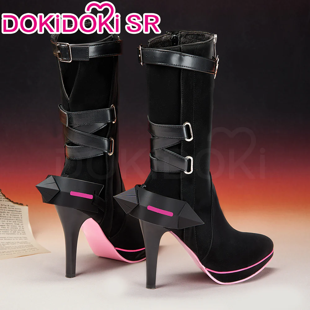 DokiDoki-SR Game Arknights: Endfield Cosplay Laevatain Shoes - Image 2