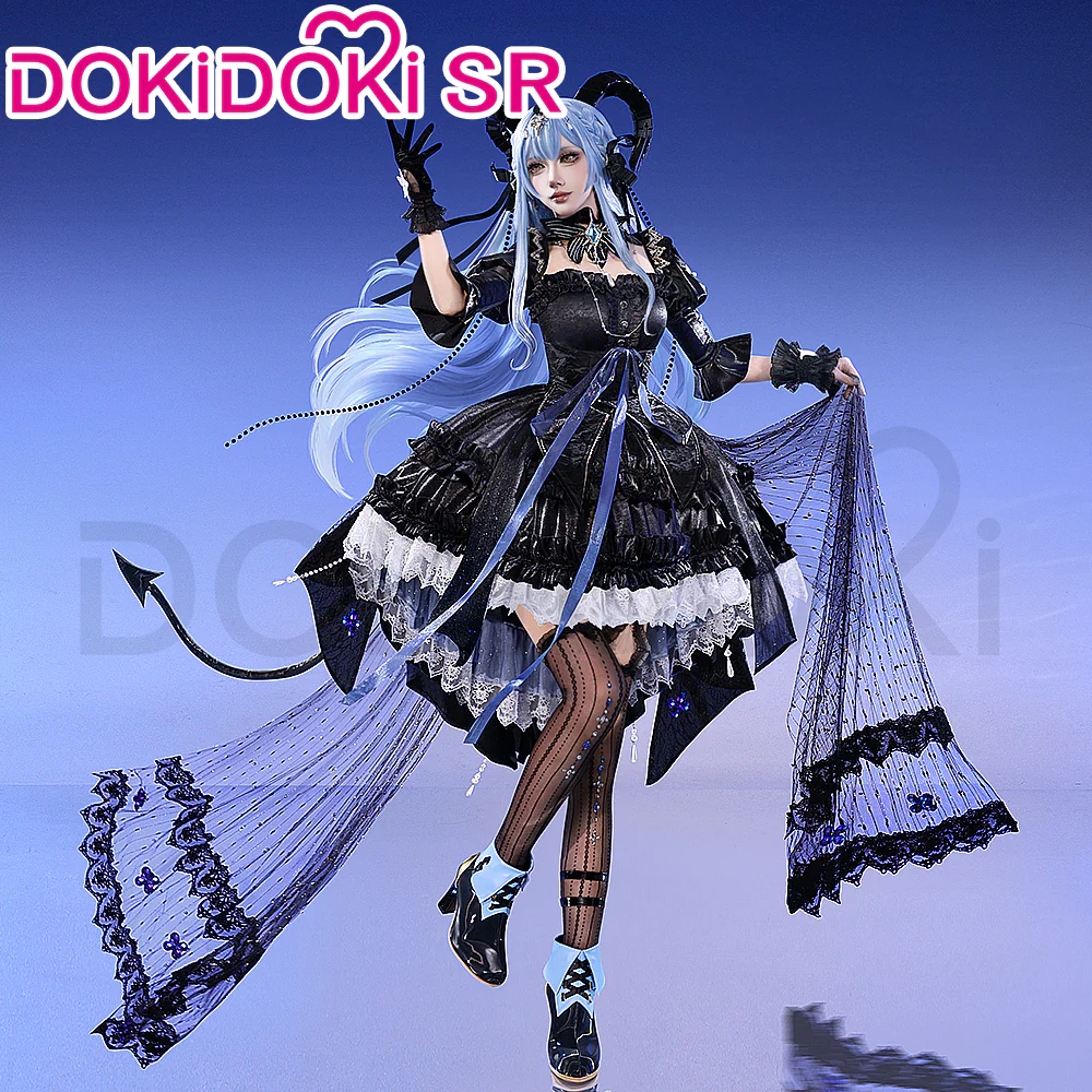 DokiDoki-SR Game Arknights X BanG Dream!  Cosplay Togawa Sakiko Costume Master of Melodia - Image 2