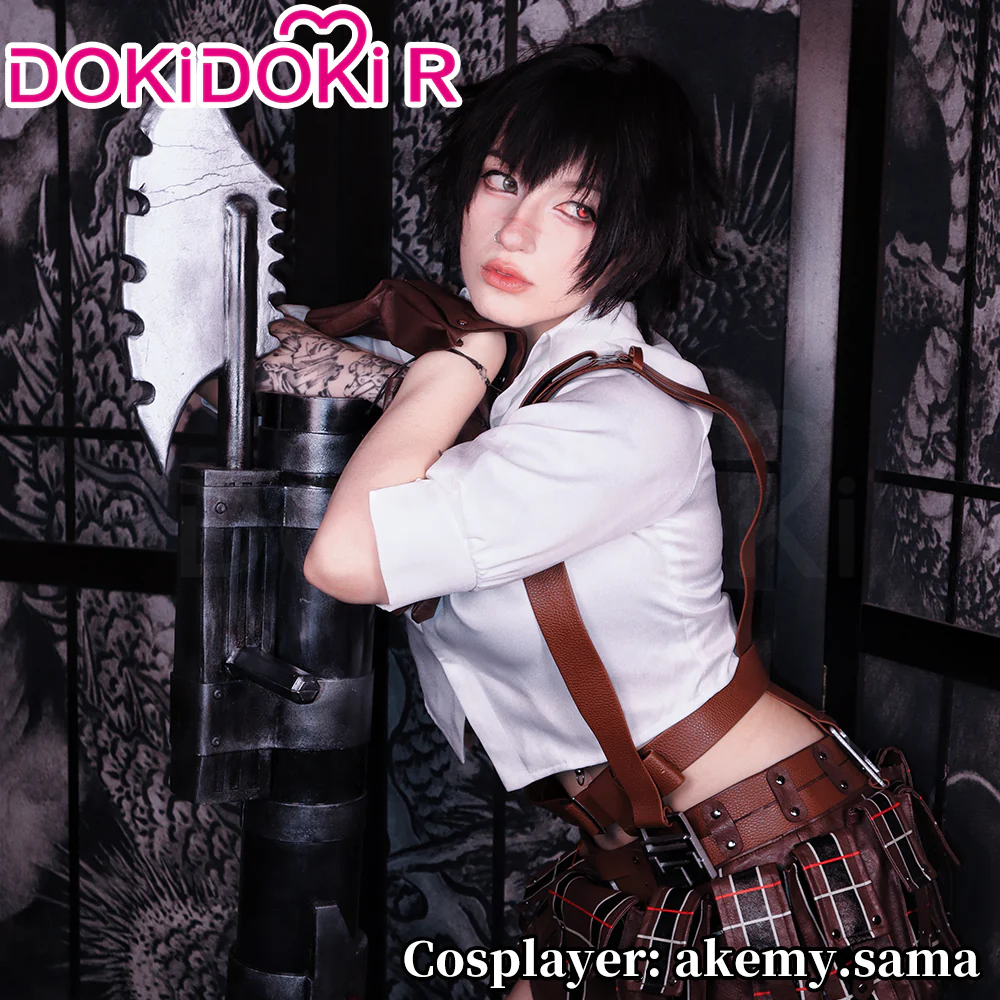 【Partial Ready For Ship】【Size S-2XL】DokiDoki-R Game Cosplay Laady Costume - Image 6