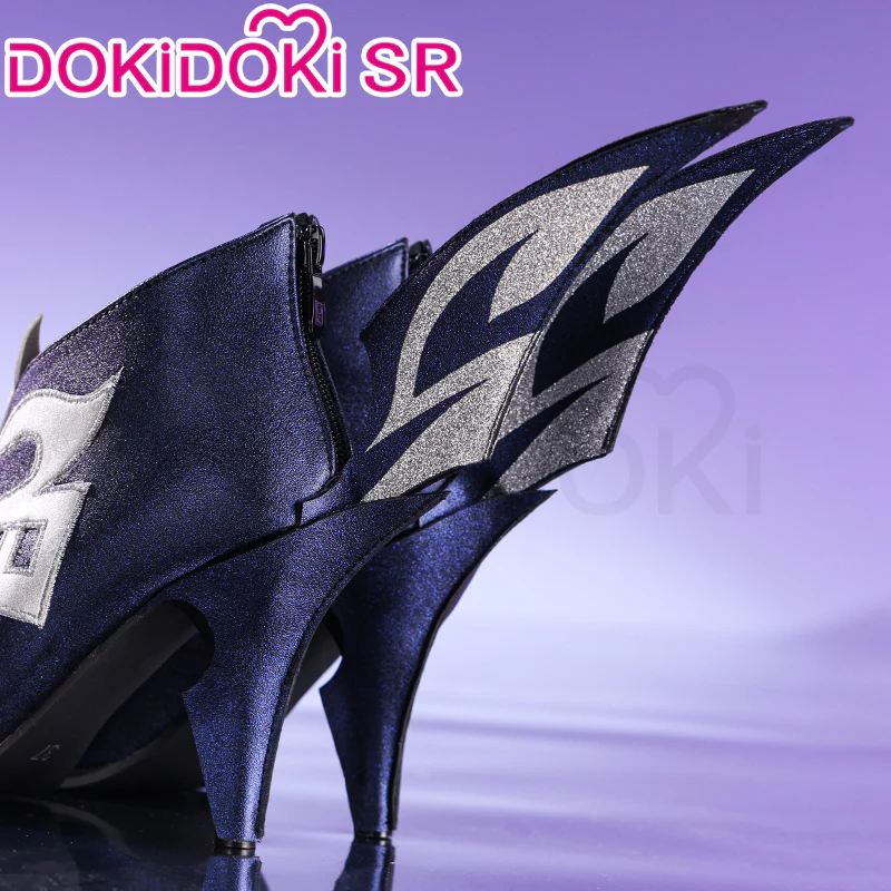 【Ready For Ship】DokiDoki-SR Game Genshin Impact Cosplay Skirk Shoes - Image 3