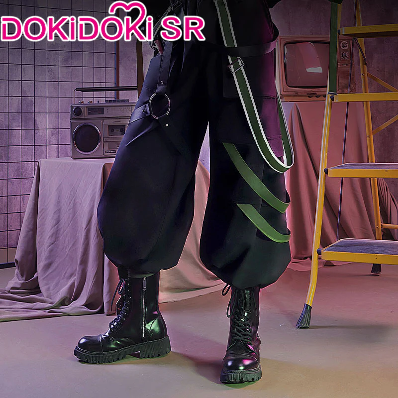【Ready For Ship】【Last Batch】DokiDoki-SR Game Genshin Impact Cosplay Xiao Costume Overalls  Street Wear - Image 3