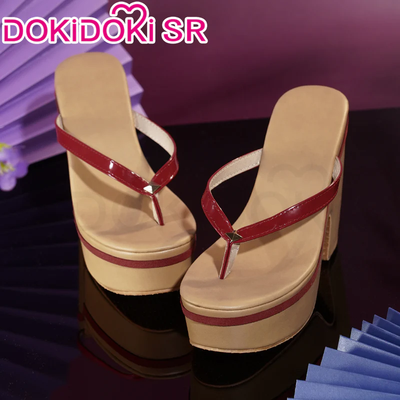 【Partially Ready For Ship】【Size S-2XL】DokiDoki-SR Game Genshin Impact Raiden Shogun Cosplay Costume Baal / Shoes - Image 13